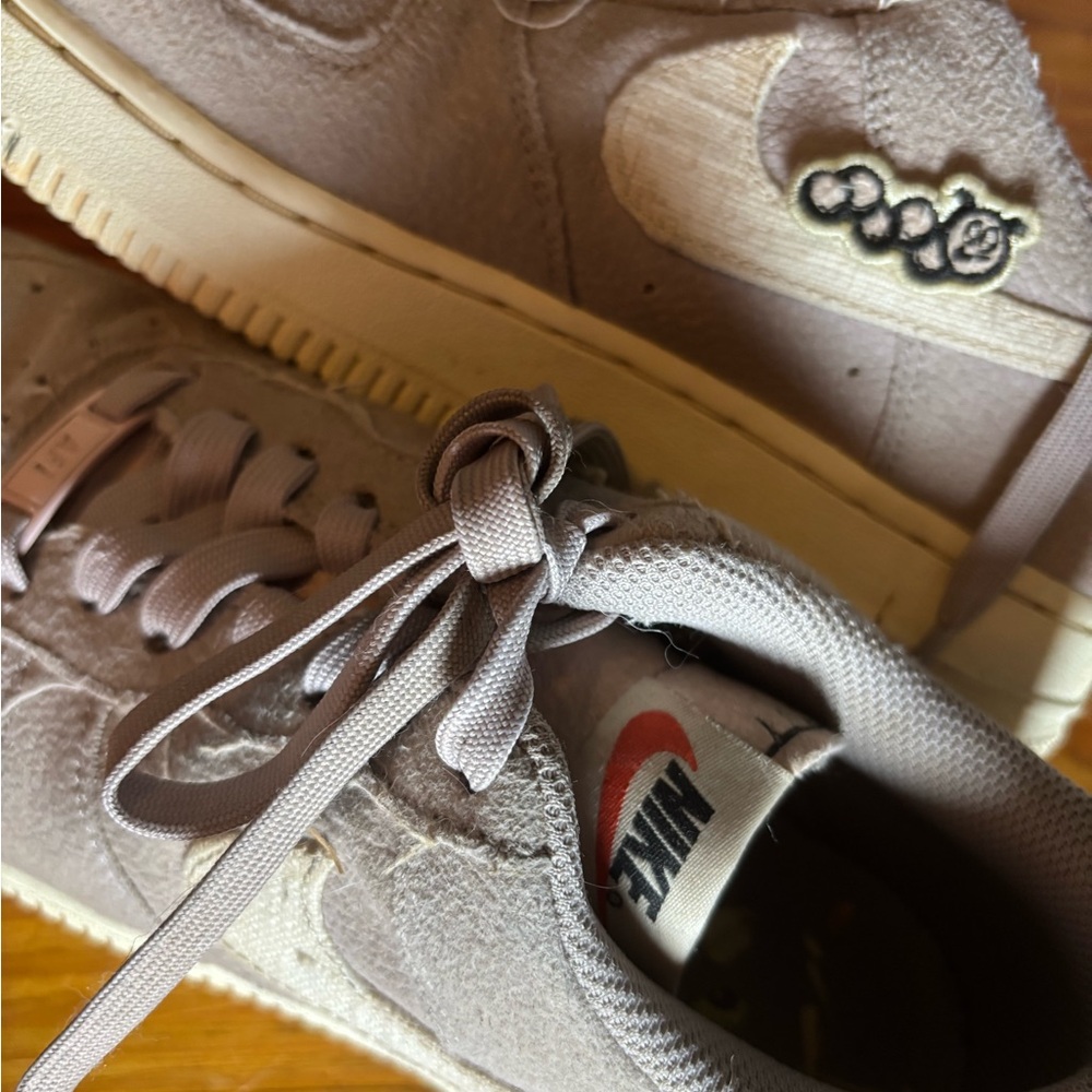 Nike Spring Air Force Sneakers with Embroidered Detail